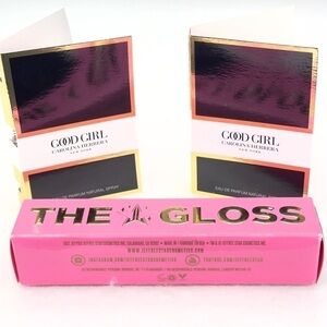 BRAND New Bundle Jeffree Star Lip Gloss and 2 Carolina Herrera samples